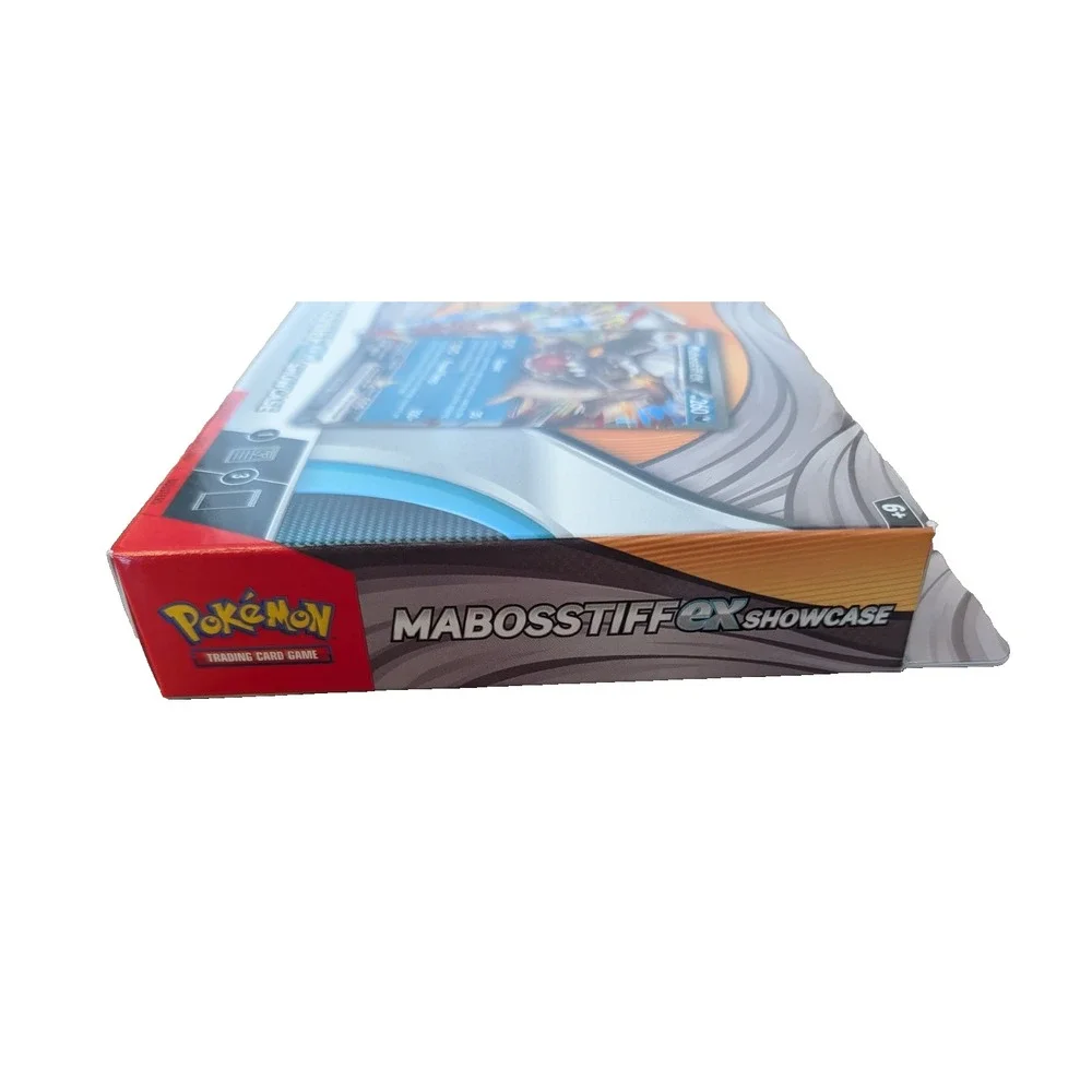 Pokemon TCG Mabosstiff ex Showcase Box Sealed Promo & 3 Booster Packs New in Box